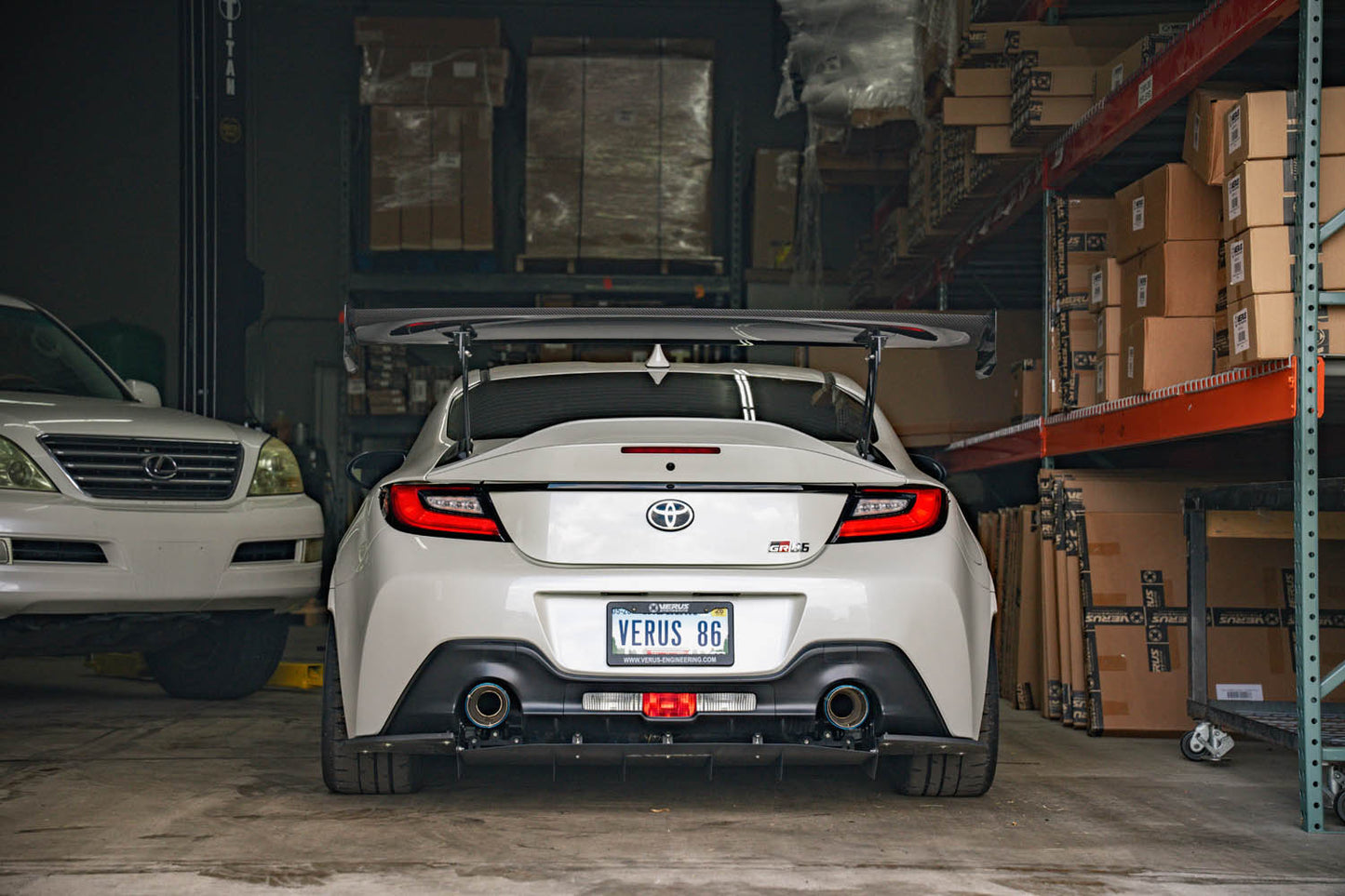 Rear Spat Kit, Plastic - Subaru BRZ / Toyota GR86