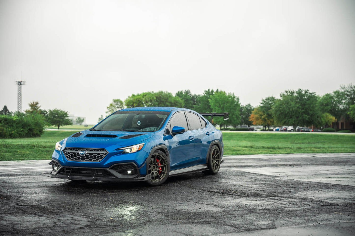 Front Splitter Kit, Two Piece - VB WRX