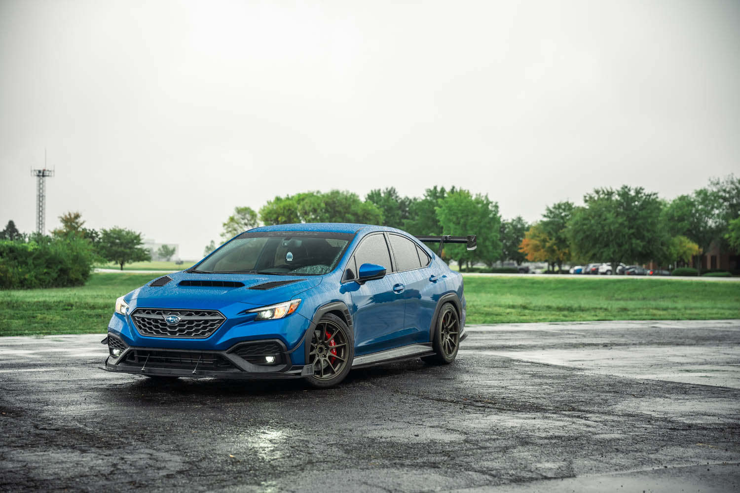 Front Splitter Kit, Two Piece - VB WRX
