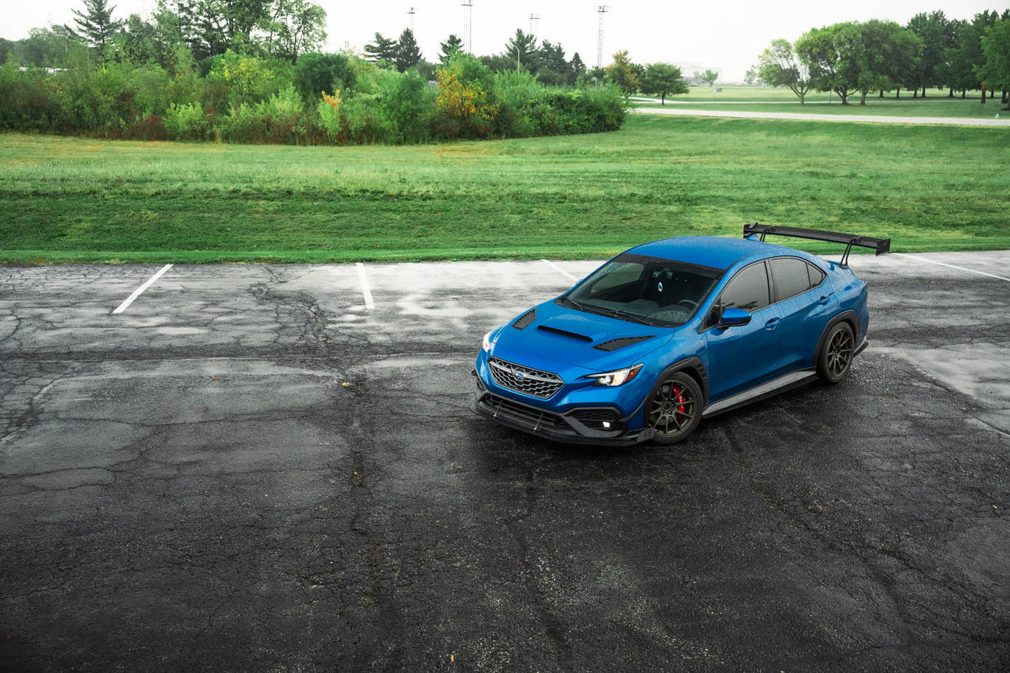 Front Splitter Kit, Two Piece - VB WRX