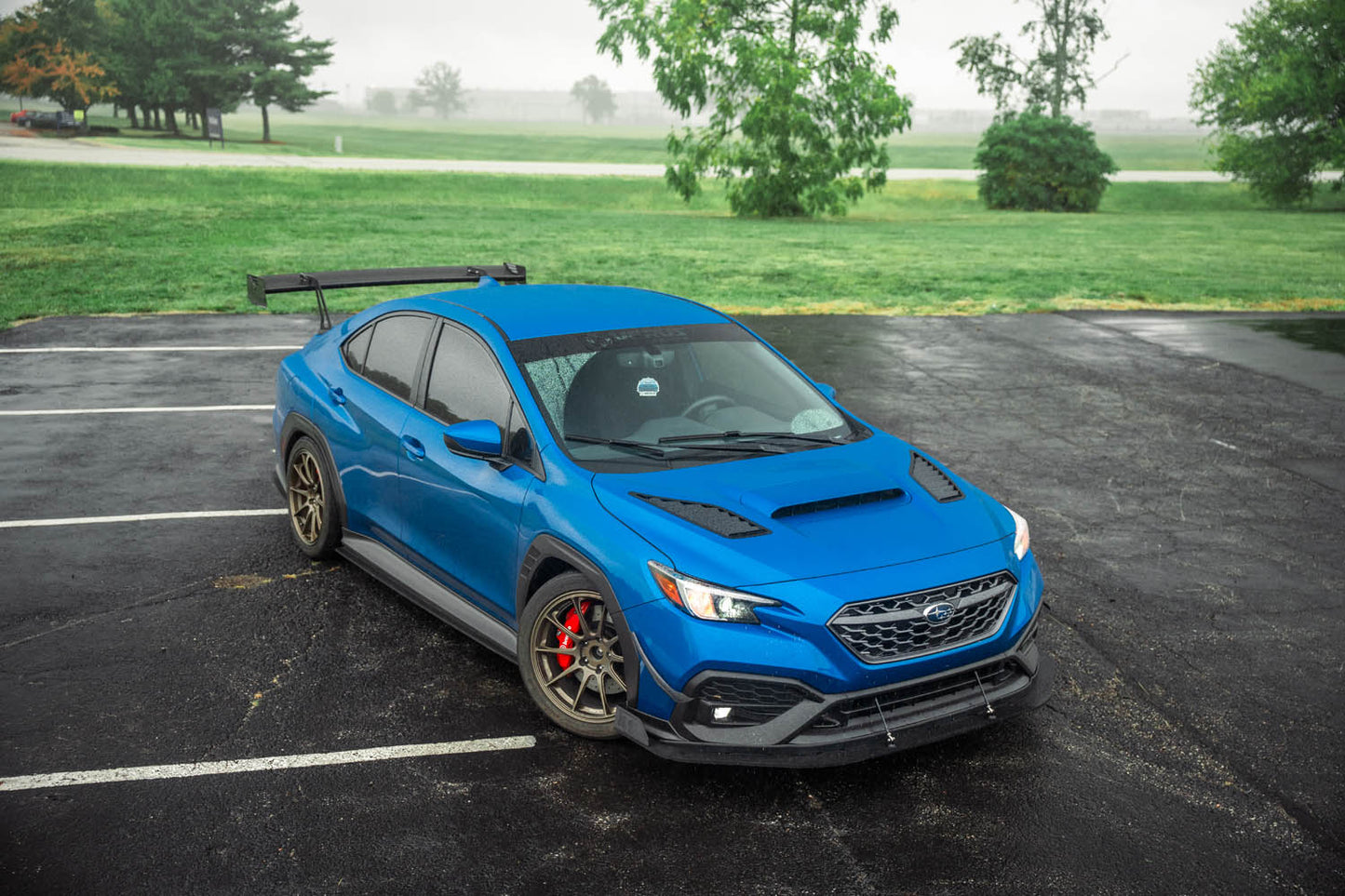 Front Splitter Kit, Two Piece - VB WRX
