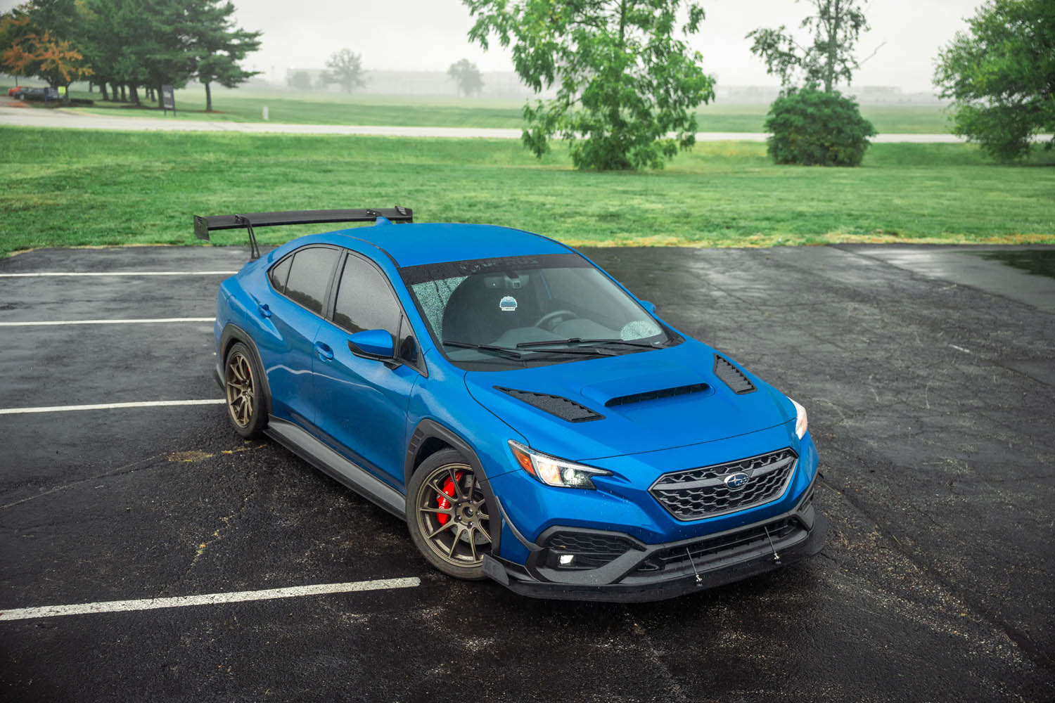 Front Splitter Kit, Two Piece - VB WRX