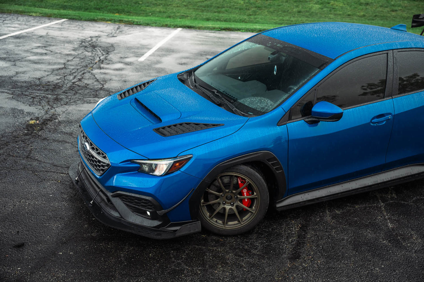 Front Splitter Kit, Two Piece - VB WRX
