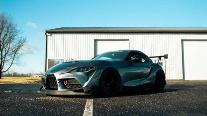 Front Splitter Endplate Kit, High Downforce - Toyota Supra