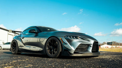 Front Splitter Endplate Kit, High Downforce - Toyota Supra