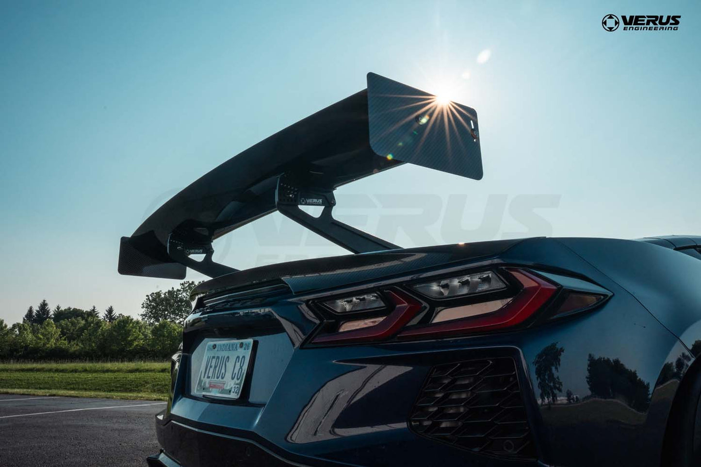 Bottom-Mount UCW Rear Wing Kit- Corvette Convertible (C8)
