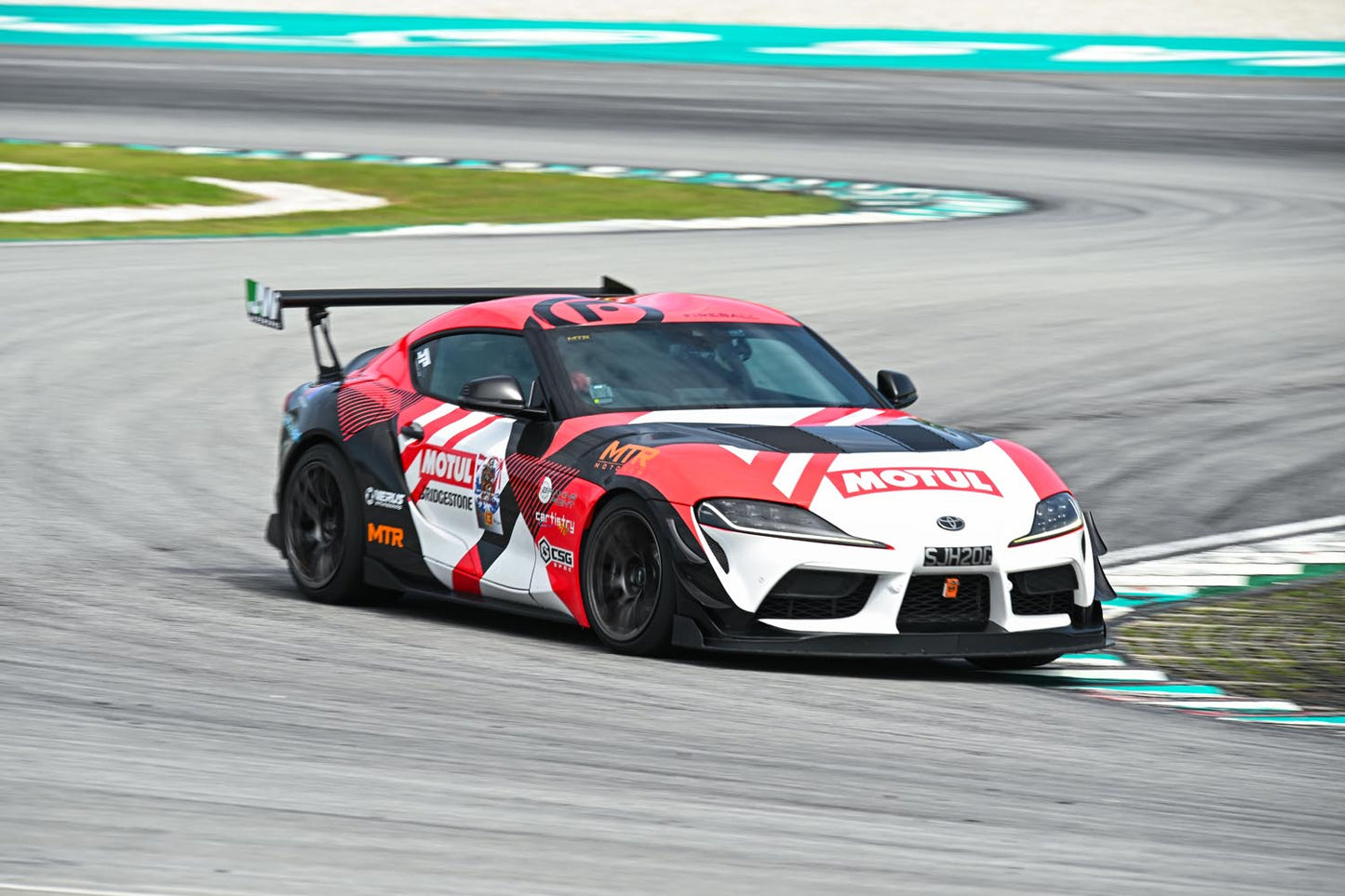 Front Splitter Endplate Kit, Standard Splitter - Toyota Supra