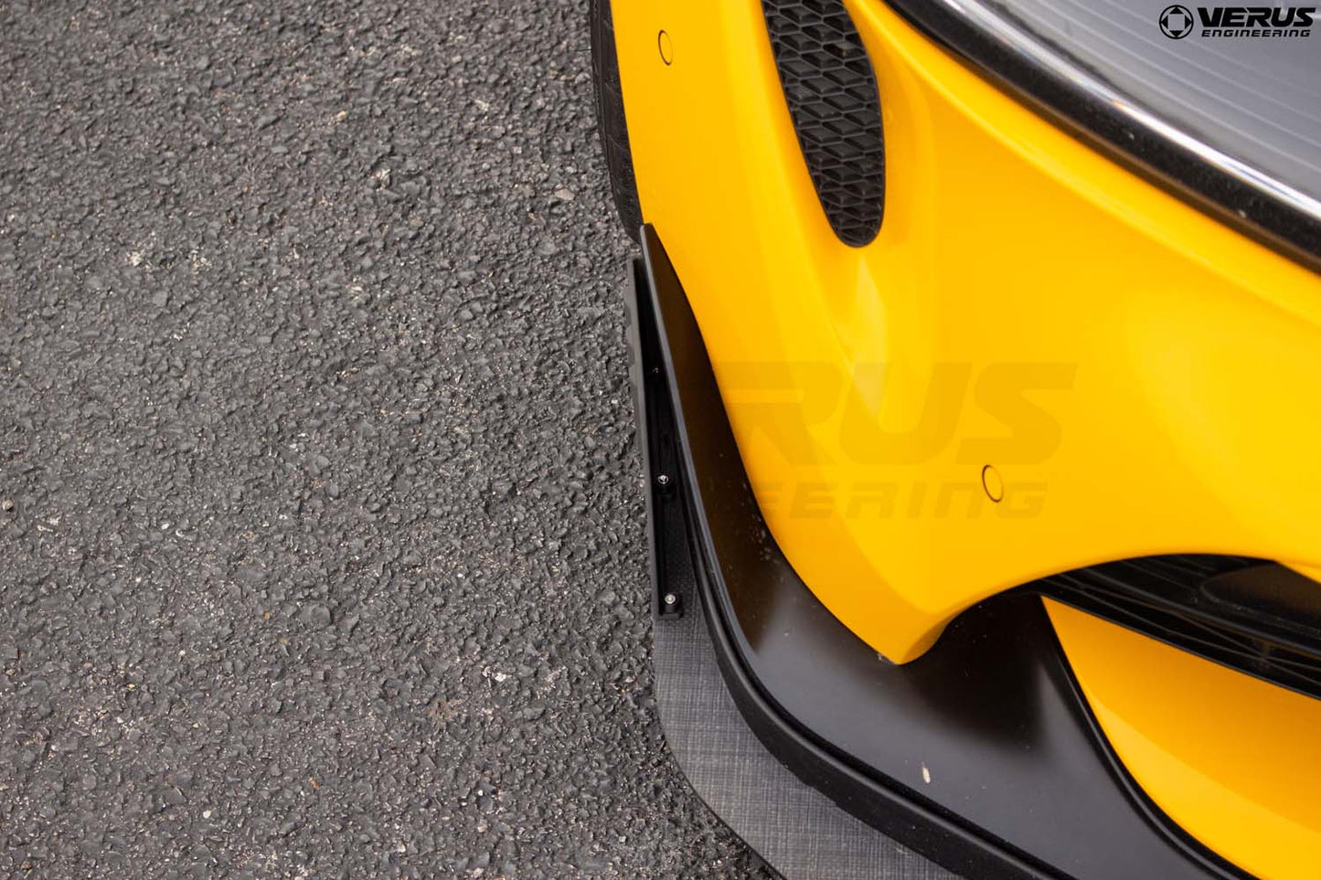 Front Splitter Endplate Kit, Standard Splitter - Toyota Supra