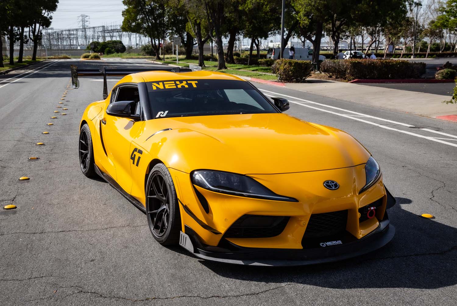 Front Splitter Endplate Kit, Standard Splitter - Toyota Supra