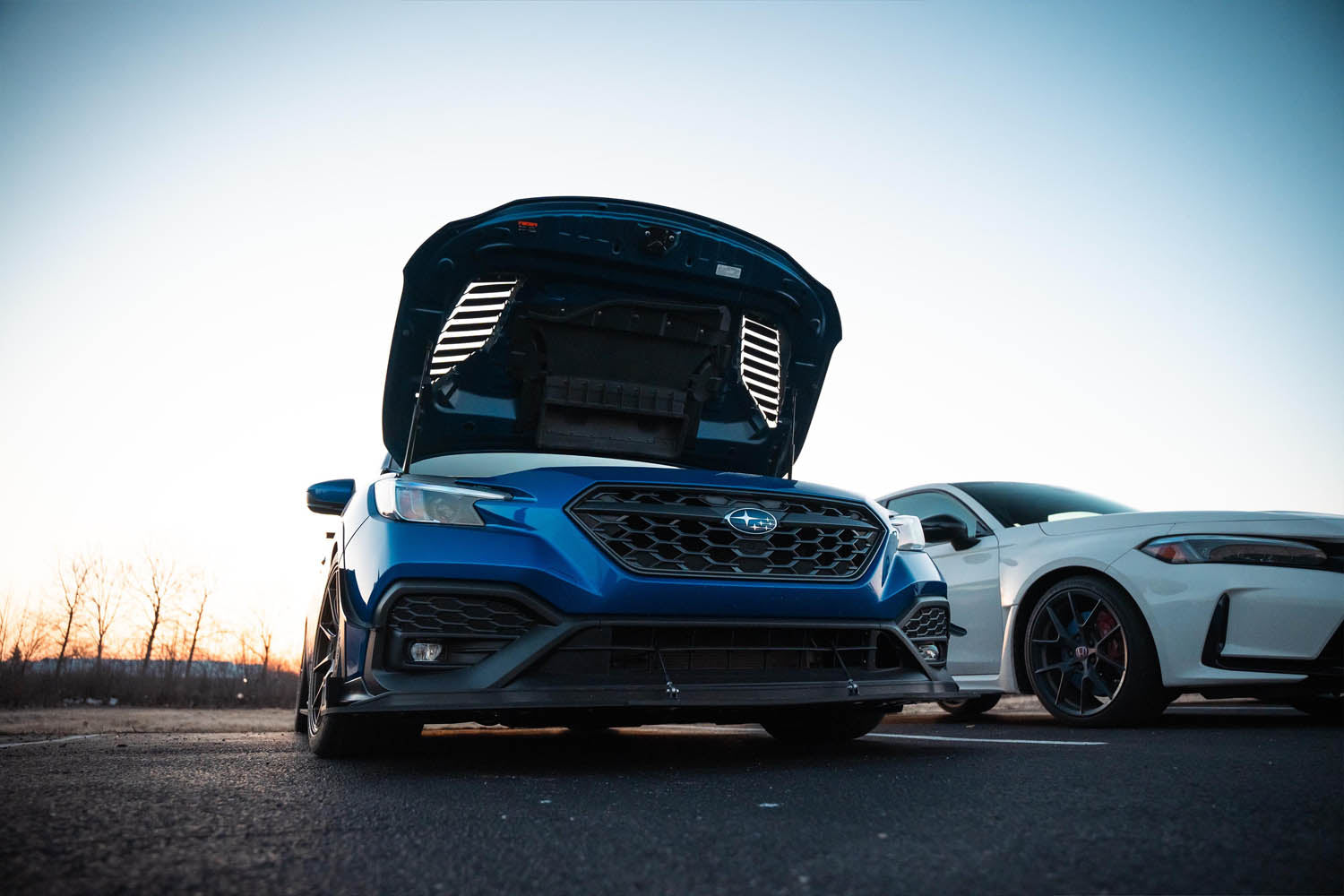 Front Splitter Air Dam - VB Subaru WRZ
