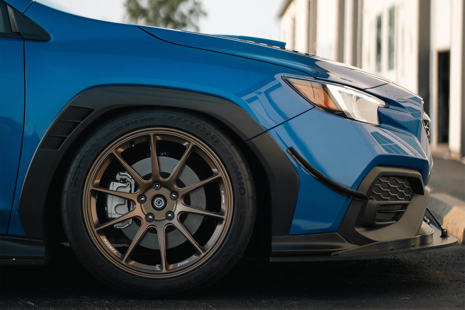 Front Splitter Air Dam - VB Subaru WRZ