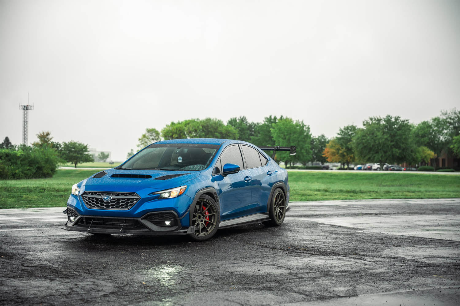 Front Splitter Air Dam - VB Subaru WRZ