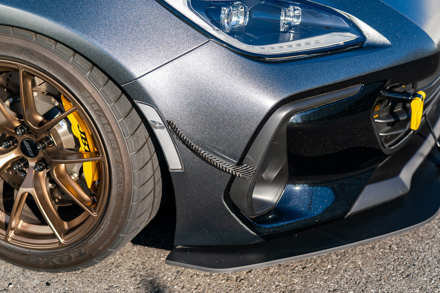 Two Piece Front Splitter - 22+ Subaru BRZ
