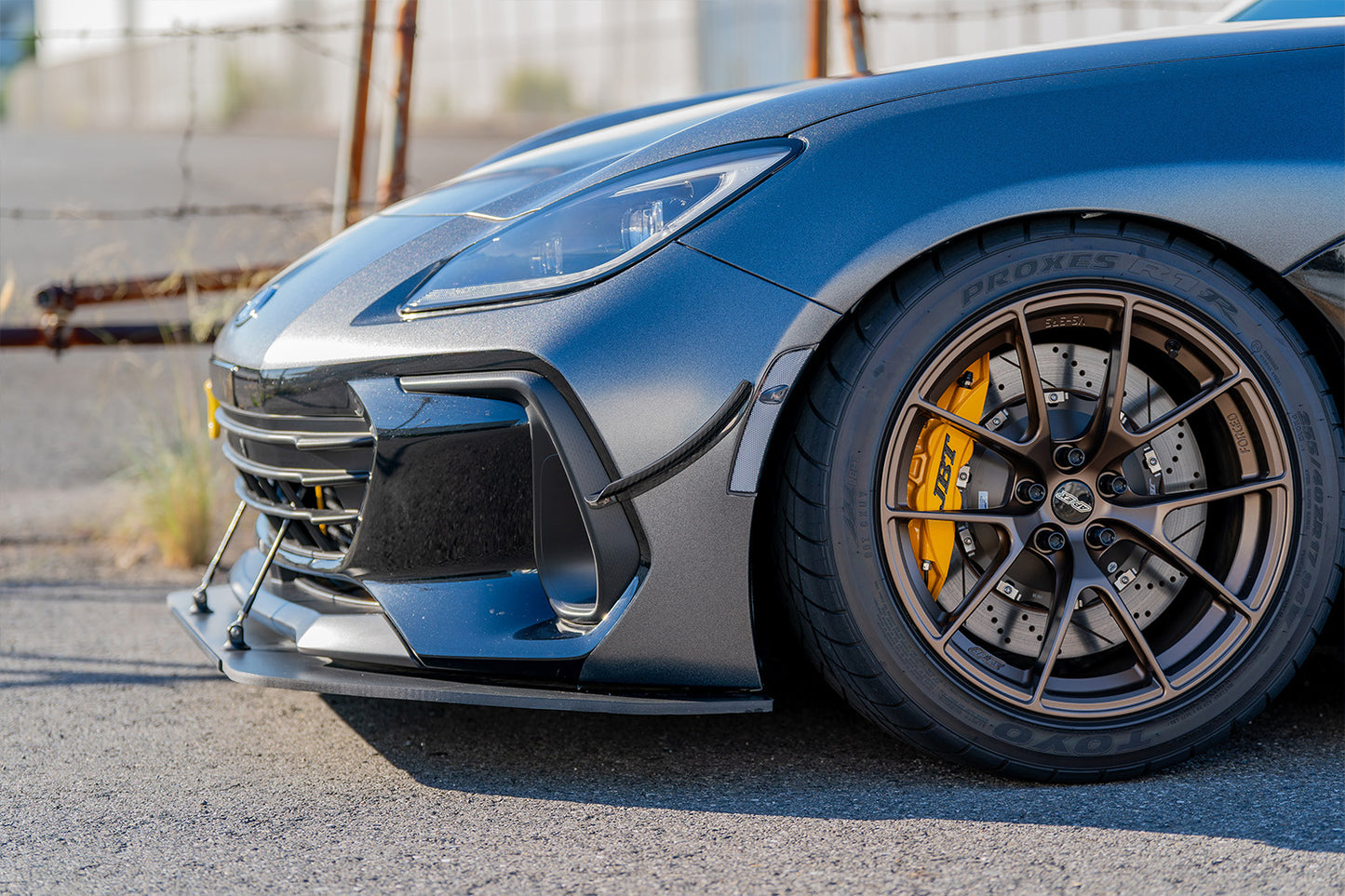 Two Piece Front Splitter - 22+ Subaru BRZ