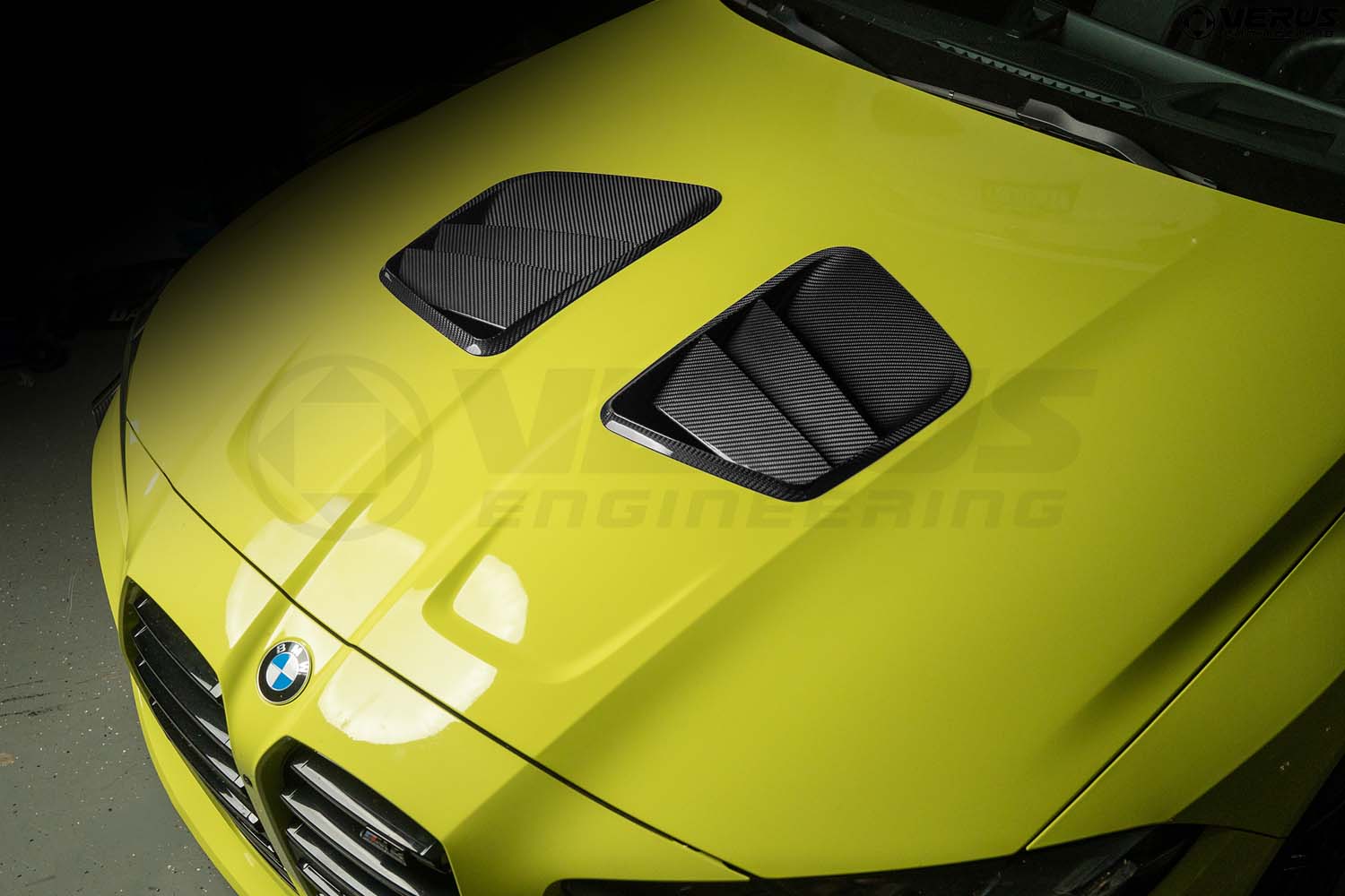 Carbon Hood Louver Kit-G80/G82 BMW M3/M4