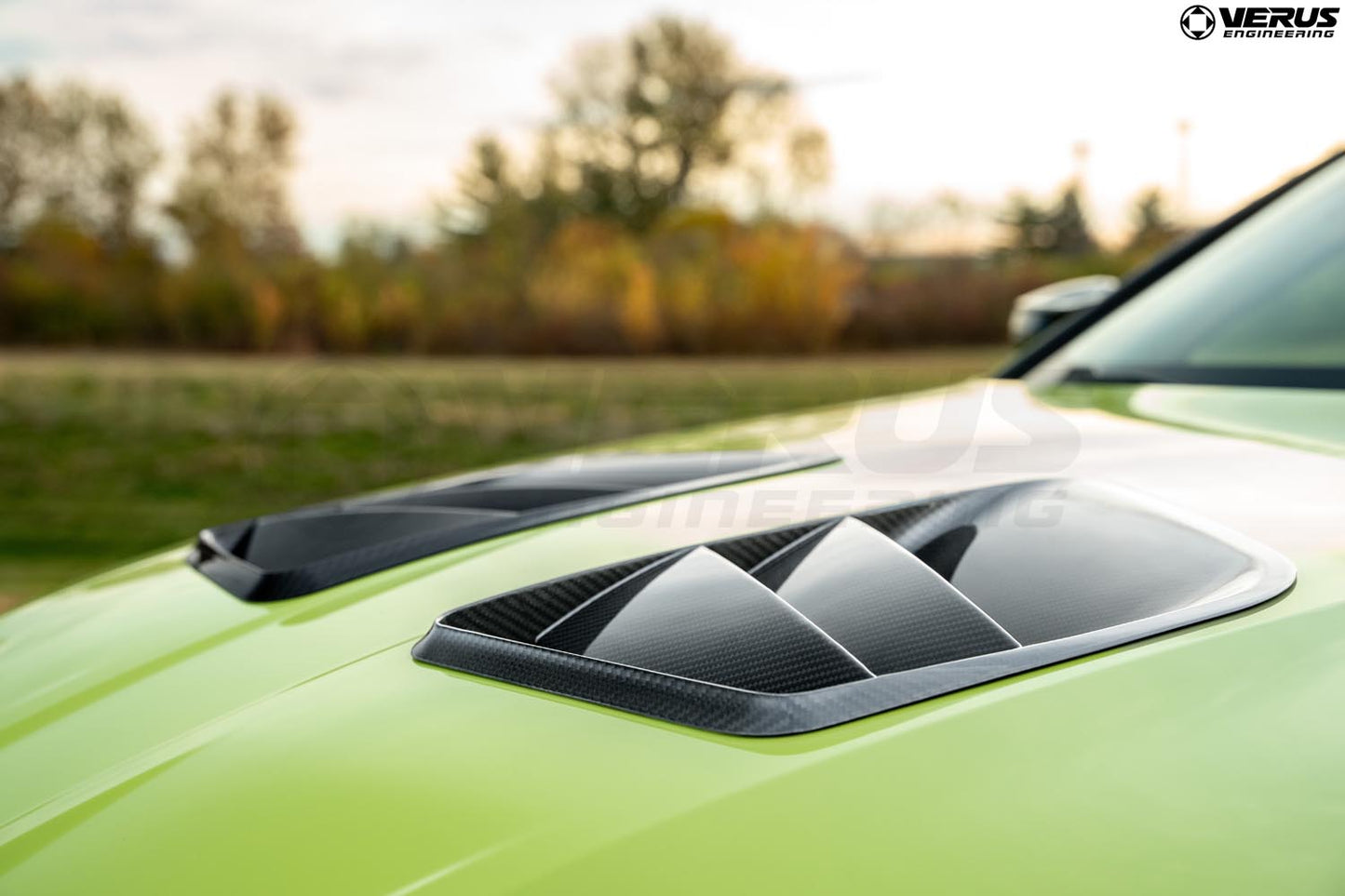 Carbon Hood Louver Kit-G80/G82 BMW M3/M4
