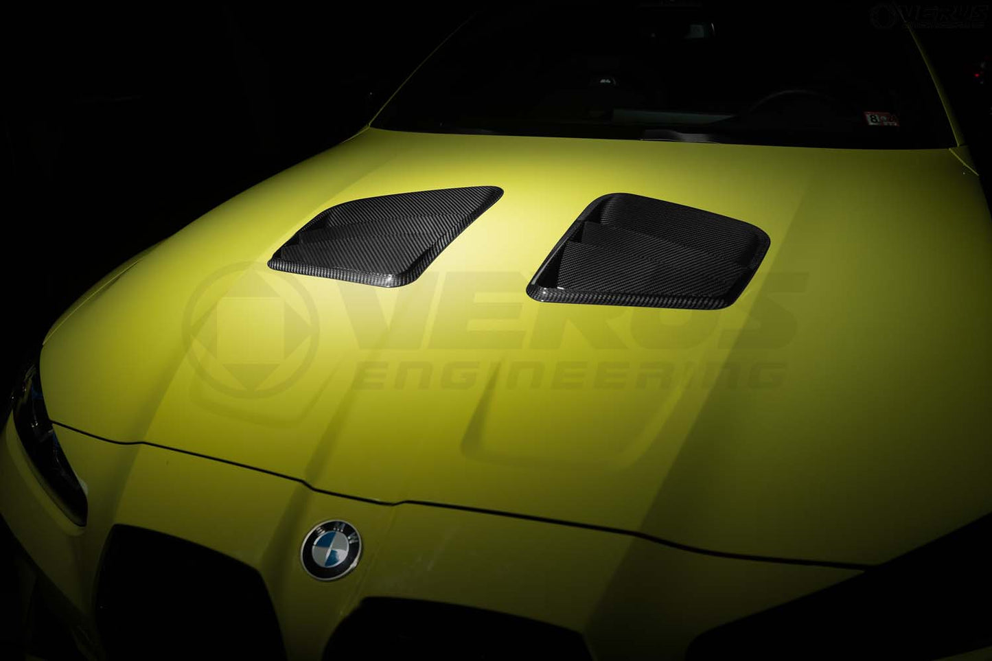 Carbon Hood Louver Kit-G80/G82 BMW M3/M4