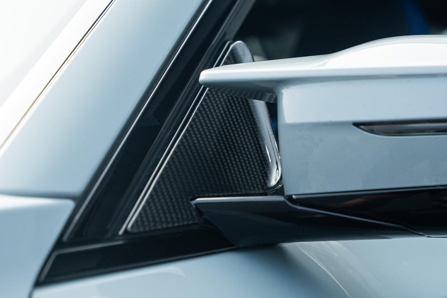 Anti-Buffering Wind Deflectors, Carbon Fiber - G87 BMW M2
