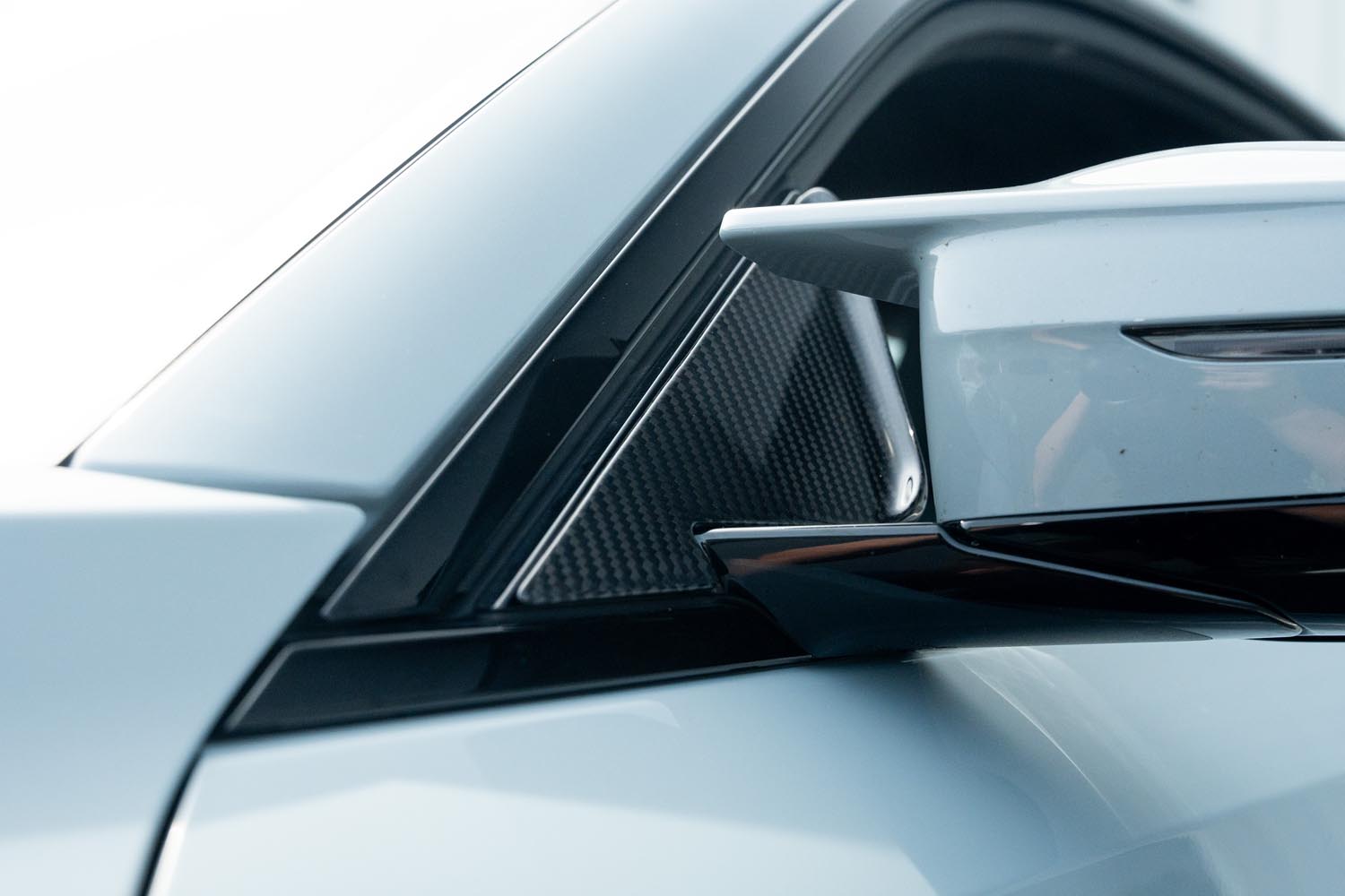 Anti-Buffering Wind Deflectors, Carbon Fiber - G87 BMW M2