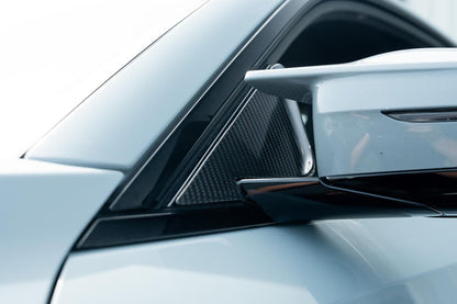 Anti-Buffering Wind Deflectors, Carbon Fiber - G87 BMW M2
