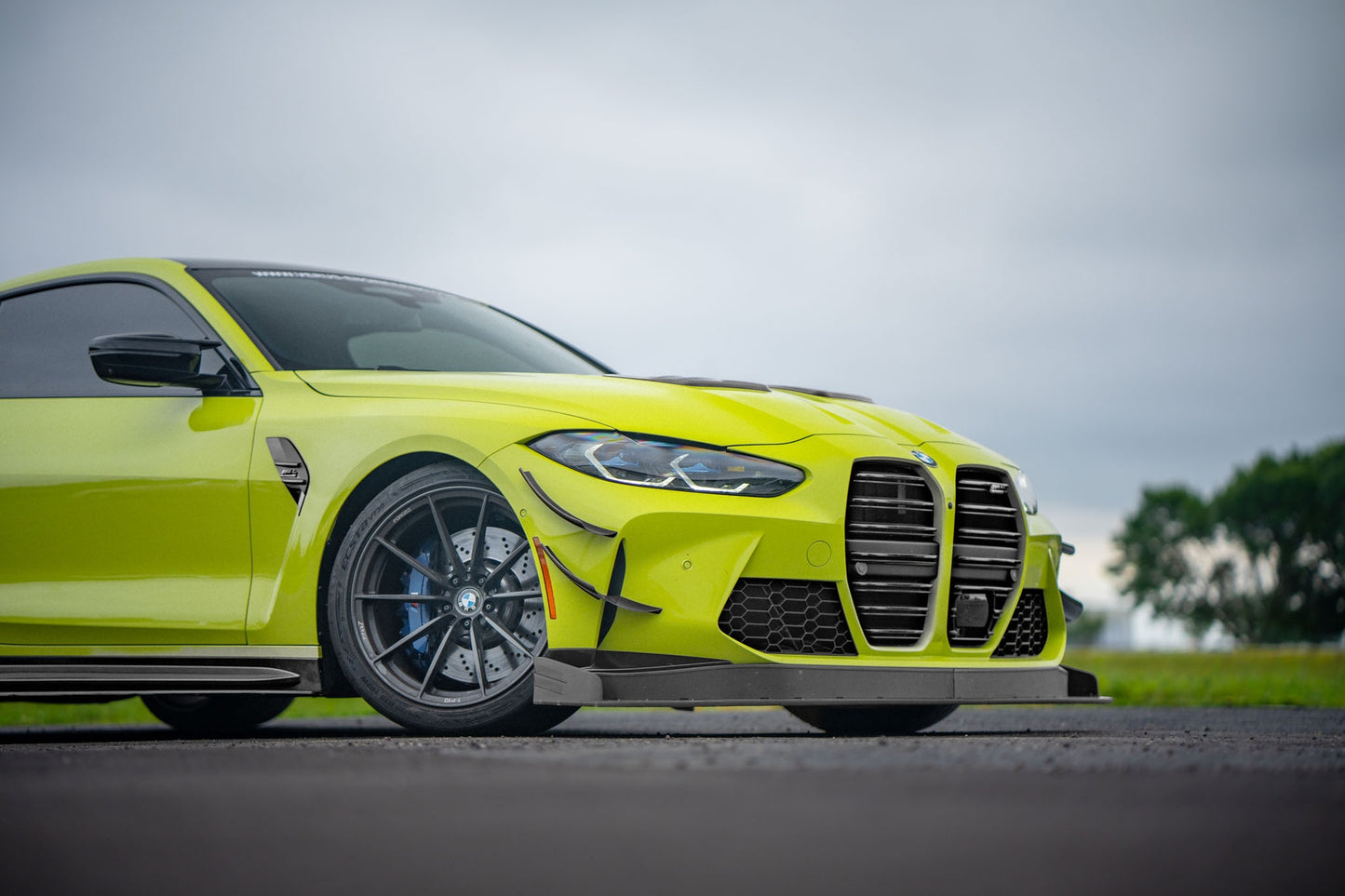 Carbon Polyweave Side Splitter Kit- G82 BMW M4