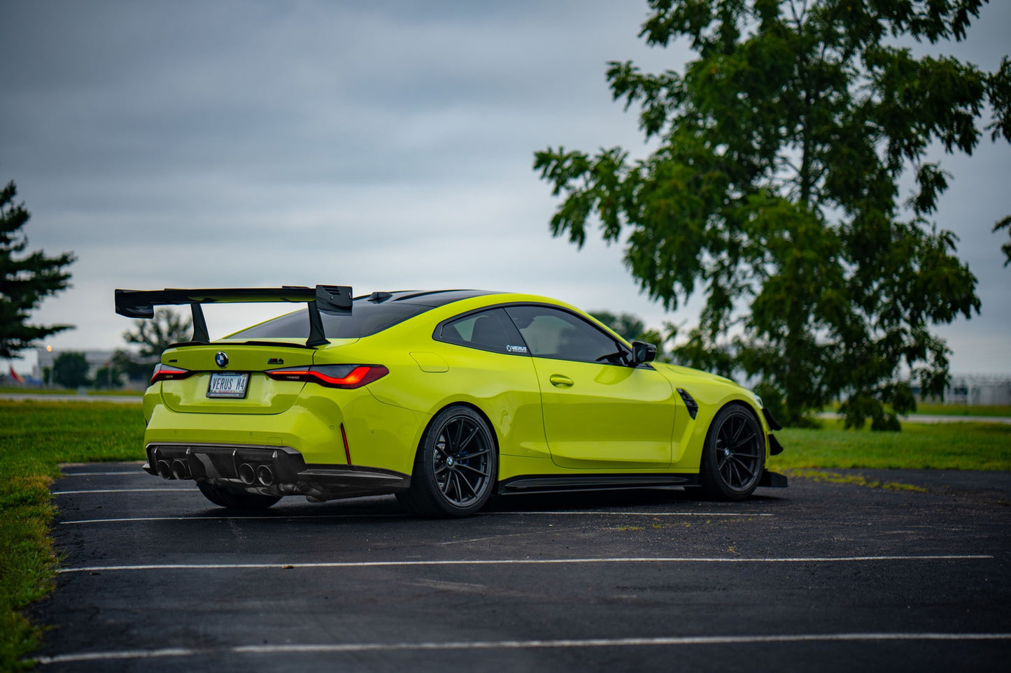 Carbon Polyweave Side Splitter Kit- G82 BMW M4