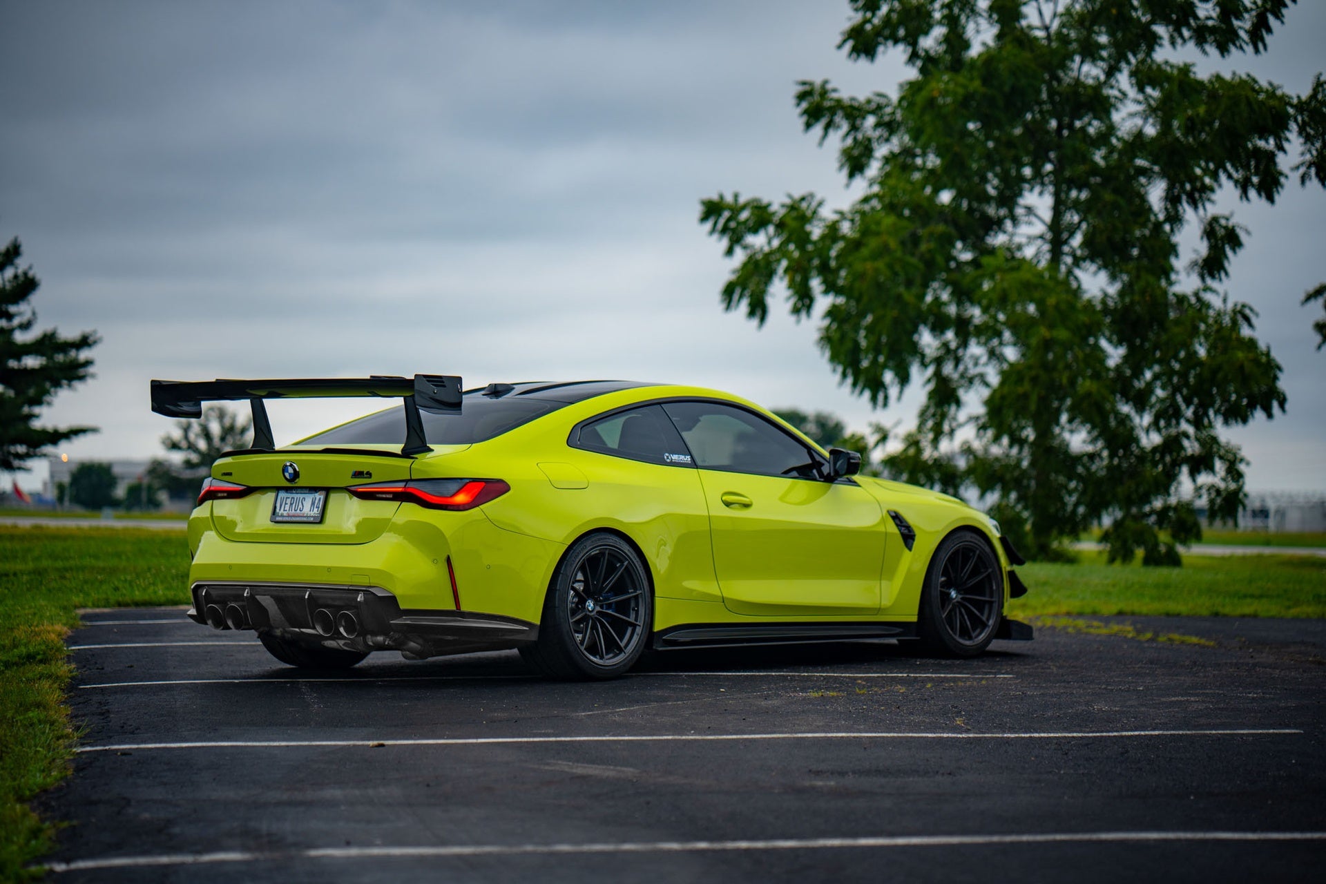 Carbon Polyweave Side Splitter Kit- G82 BMW M4