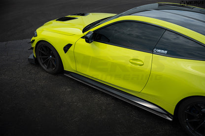 Carbon Polyweave Side Splitter Kit- G82 BMW M4