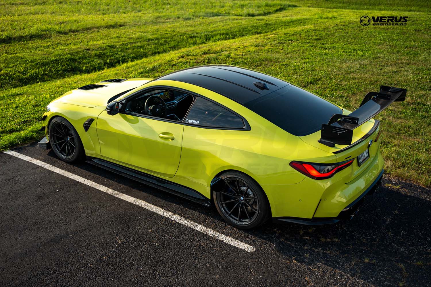 Carbon Polyweave Side Splitter Kit- G82 BMW M4