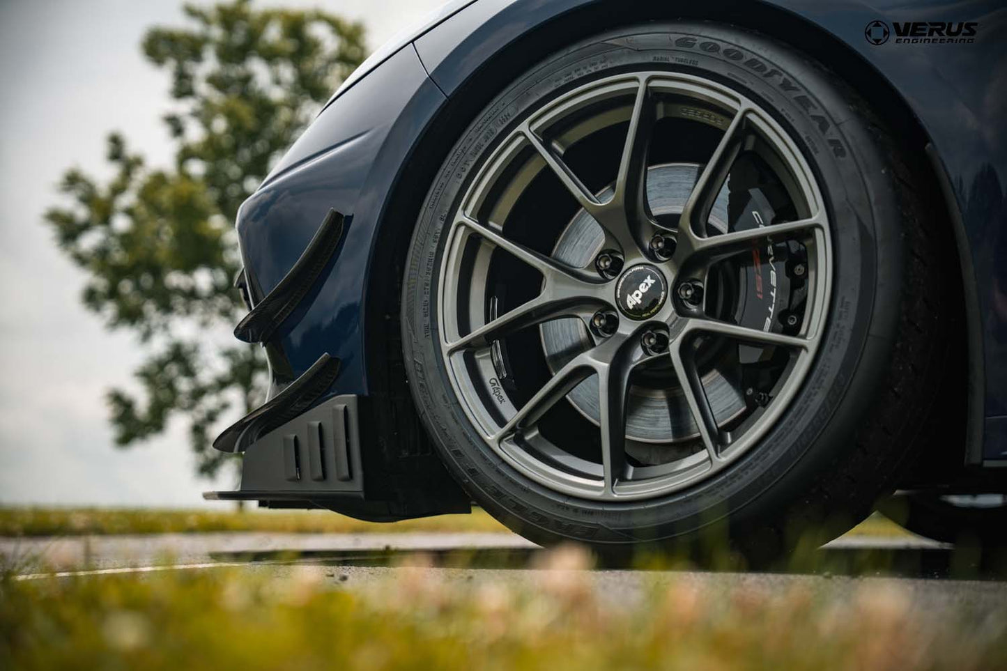 Front Splitter Endplates- Corvette Stingray (C8)