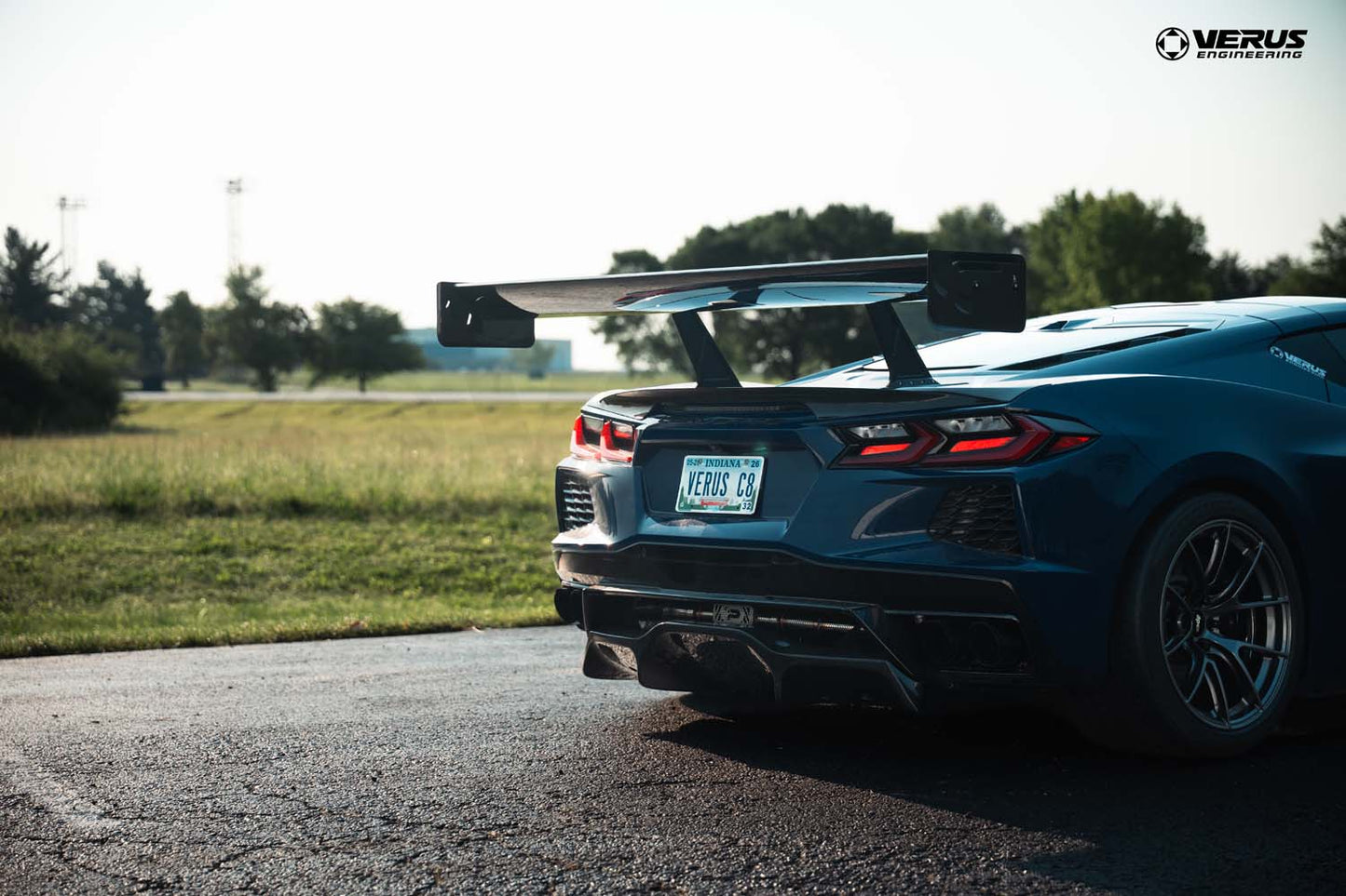 V1X Swan Neck Rear Wing Kit- Corvette Stingray (C8)