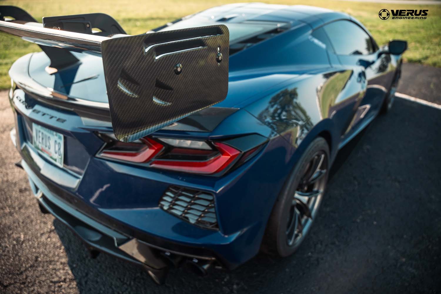 V1X Swan Neck Rear Wing Kit- Corvette Stingray (C8)