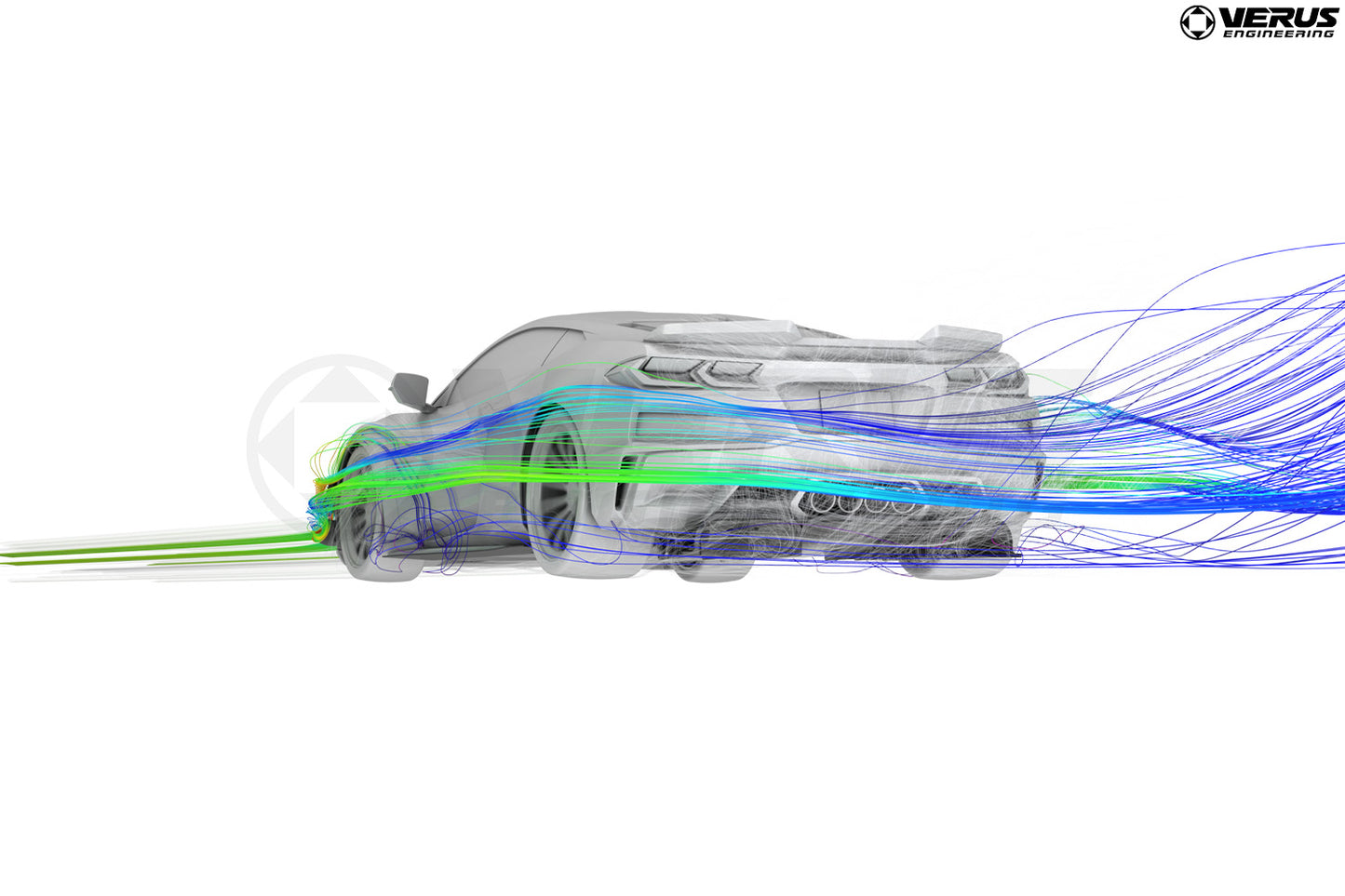 Dual Element Dive Plane (Canard) Kit- Corvette Z06 (C8)