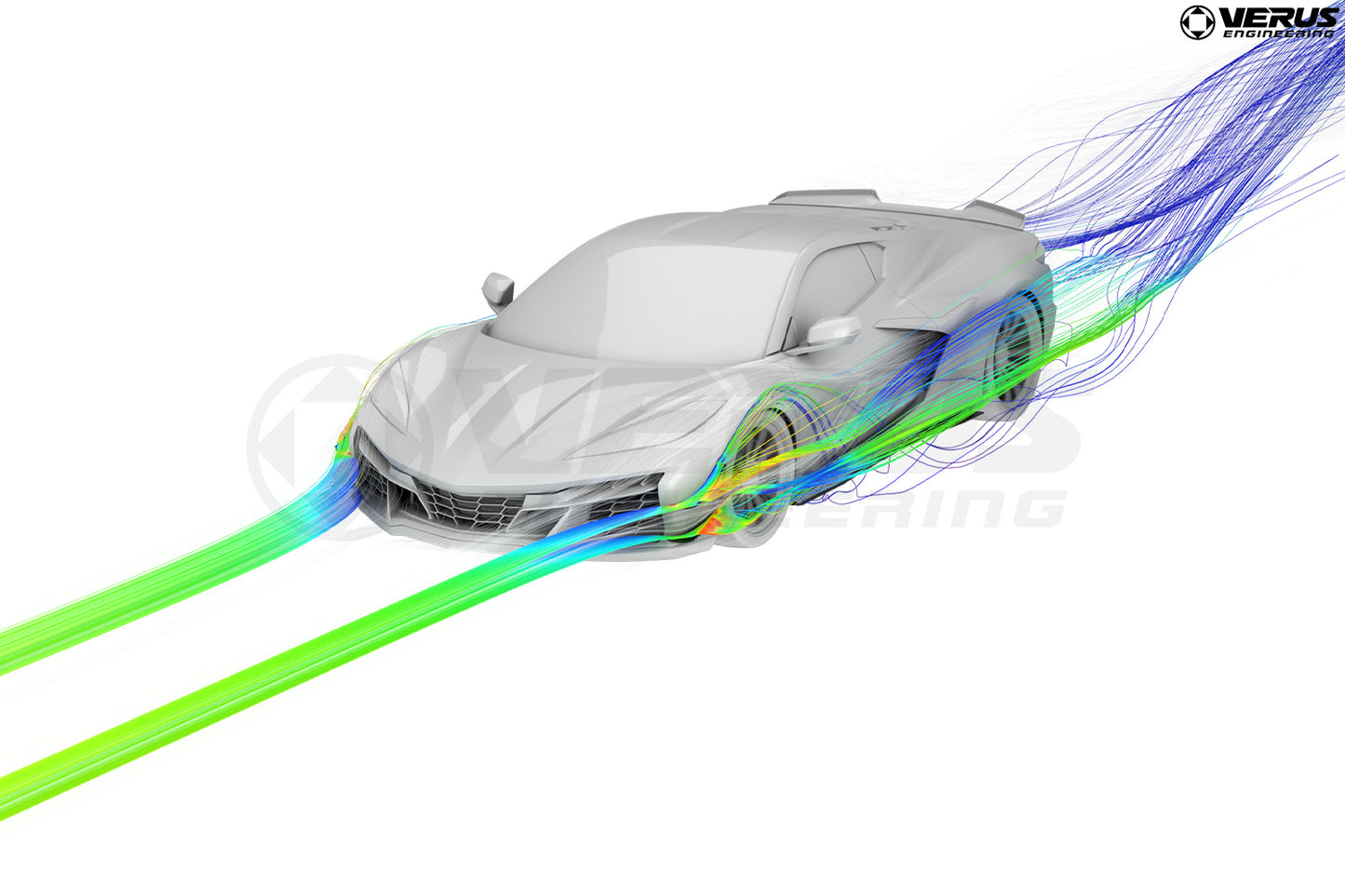 Dual Element Dive Plane (Canard) Kit- Corvette Z06 (C8)