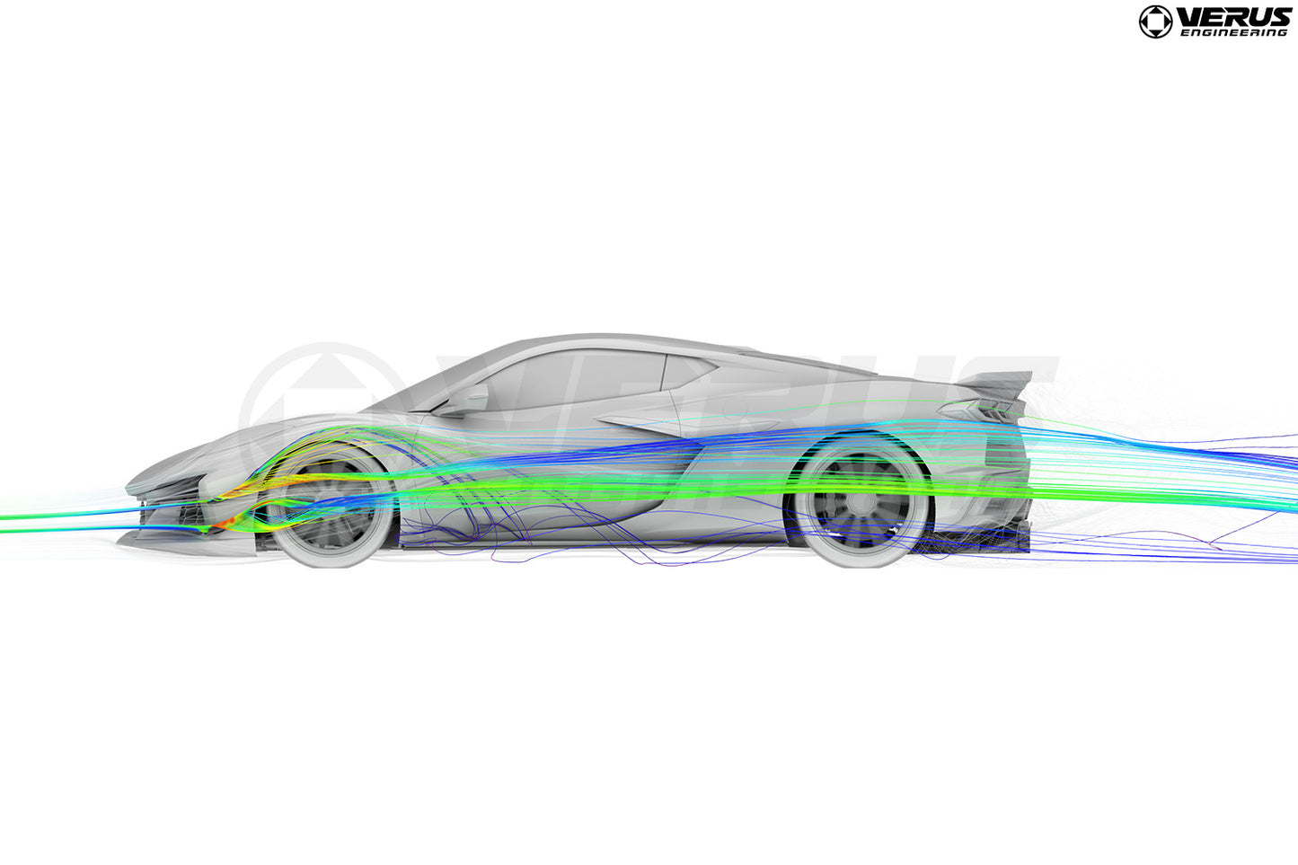 Dual Element Dive Plane (Canard) Kit- Corvette Z06 (C8)