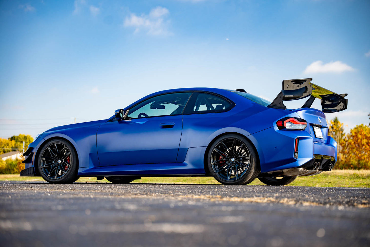 V1X Swan Neck Rear Wing Kit - G87 BMW M2