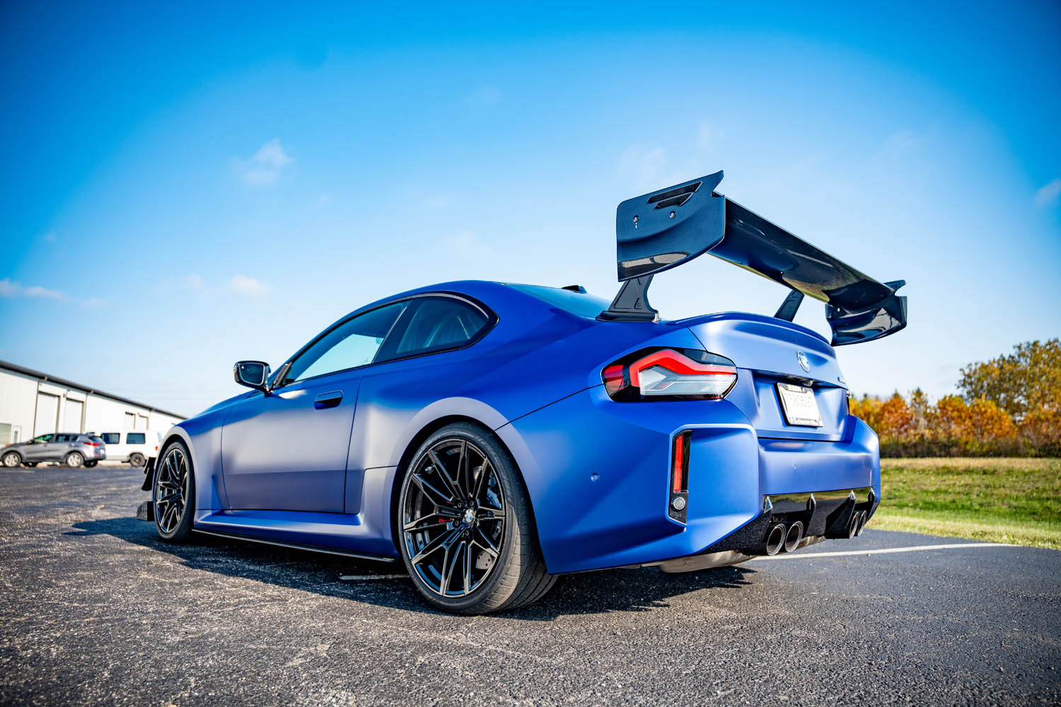 V1X Swan Neck Rear Wing Kit - G87 BMW M2