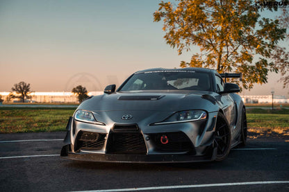 Carbon Cooling Fender Vent Kit (Tops Only)- MK5 Toyota Supra