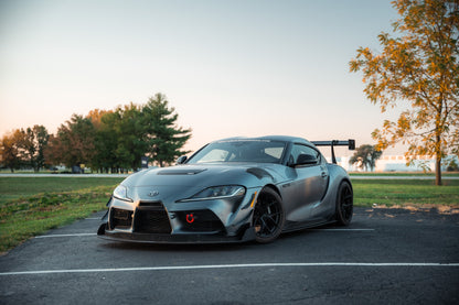 Carbon Cooling Fender Vent Kit (Tops Only)- MK5 Toyota Supra
