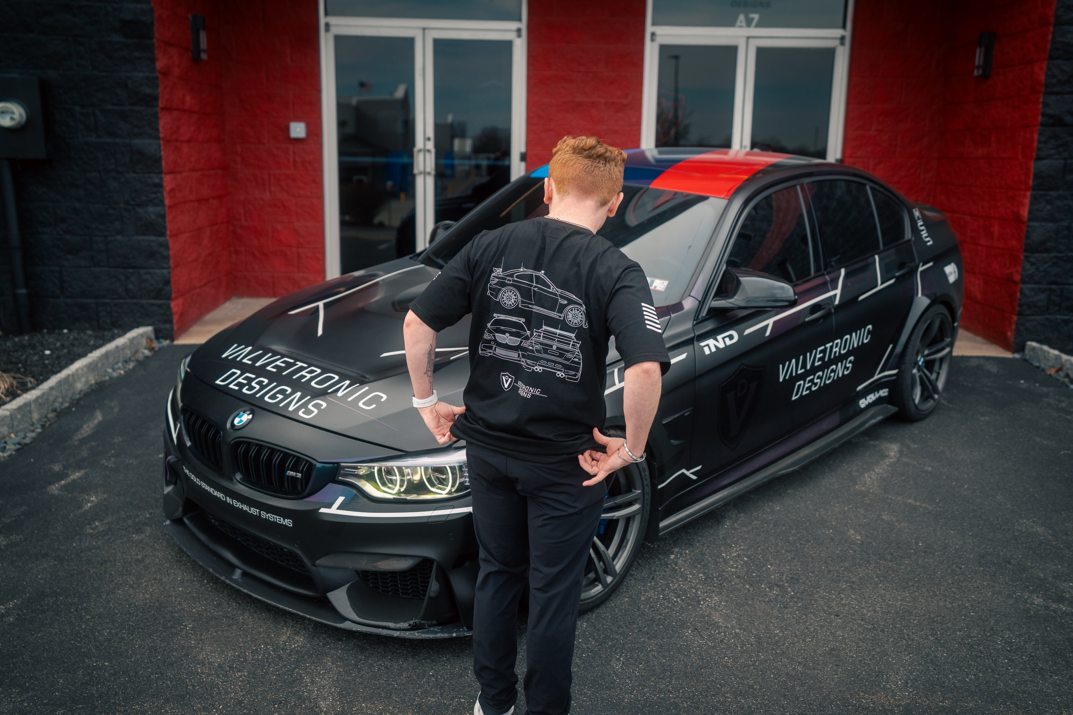 Valvetronic Safety Car Graphic Tee - Valvetronic Designs – Revline ...