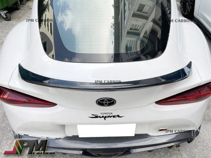 [JPMCarbon] AG1 Style Carbon Fiber Trunk Spoiler Fits For 2019-2026 Toyota GR Supra A90 A91 Only