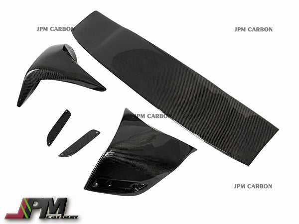 SH Style Carbon Fiber Trunk Spoiler Fits For 2019-2026 Toyota GR Supra A90 A91 Only