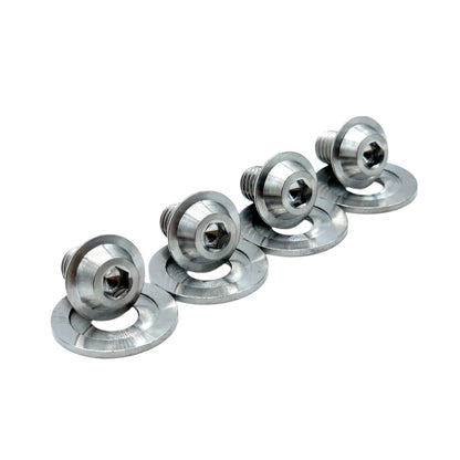 JDC Titanium Exhaust Manifold Heat Shield Hardware (Evo 8/9)