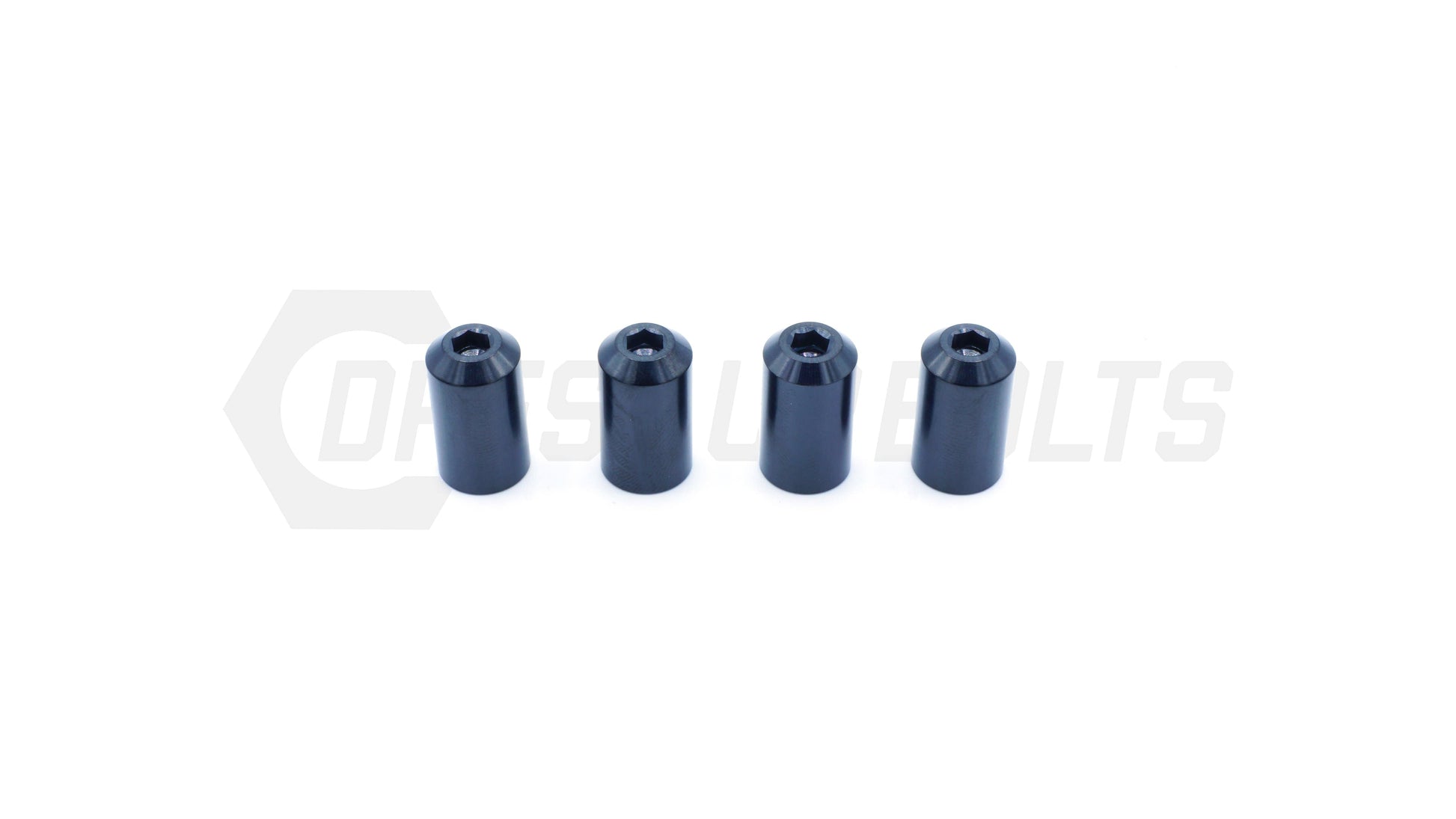 Dress Up Bolts Bullet Titanium Valve Stem Caps - Set of 4