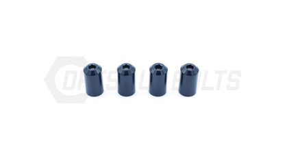 Dress Up Bolts Bullet Titanium Valve Stem Caps - Set of 4