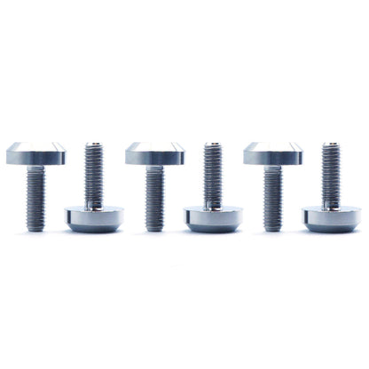 Titanium Hardware Steering Wheel Kit - Motor Head Design