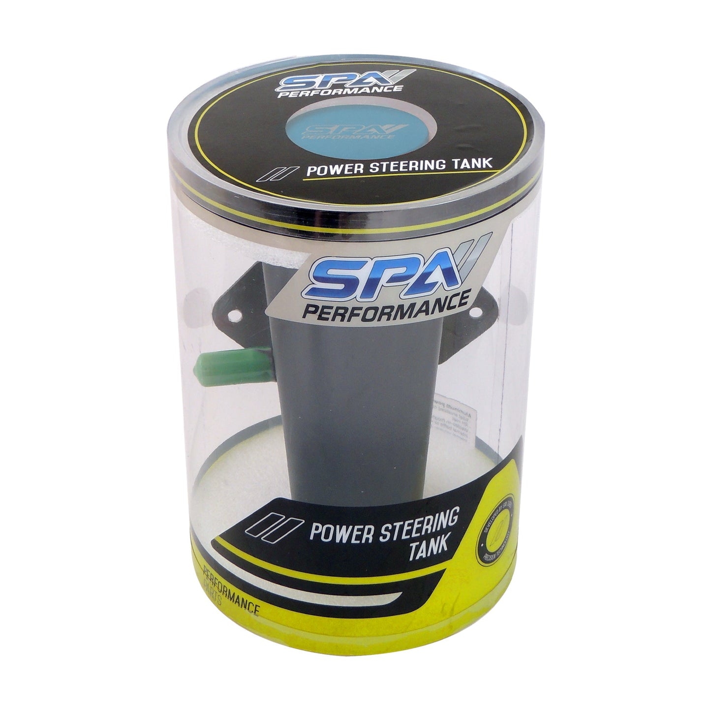 Power Steering Tank Firewall Mount (Right Inlet) - Blue Cap