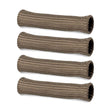Titanium spark plug wire boots protector - 4 units set