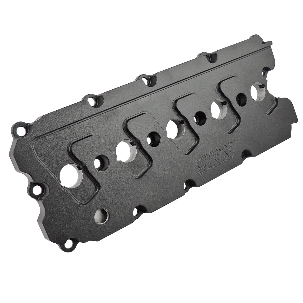 Turbo manifold, cast aluminum valve cover & intake manifold for VW Jetta/Golf MK4 2.5L 5-cyl 20V 07K.