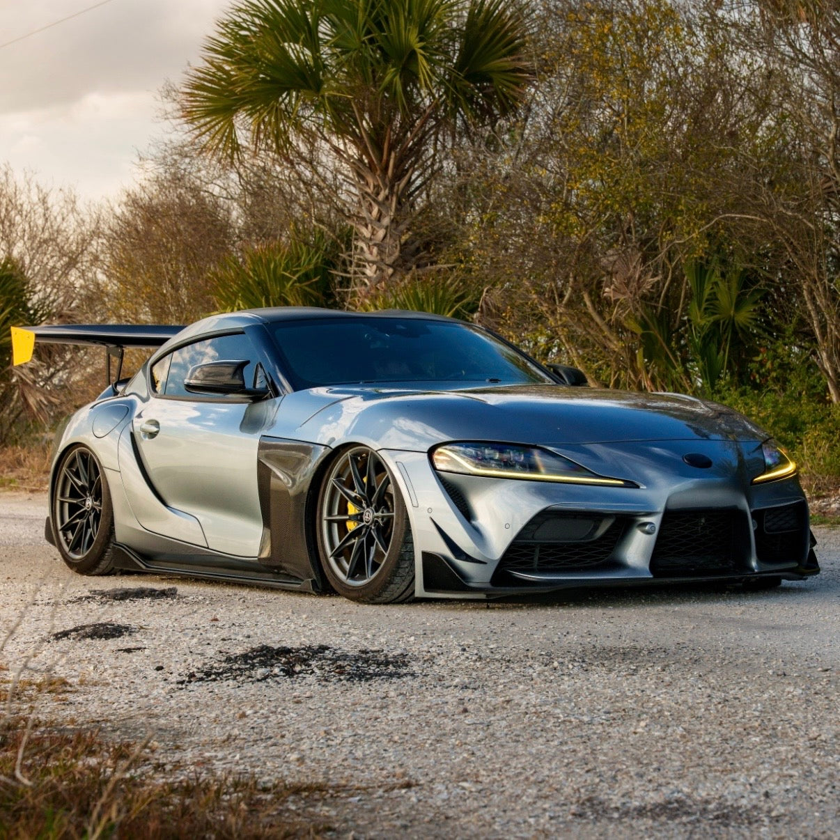 OEM+ Designs Front Bumper Canards for GR Supra (A90/91)